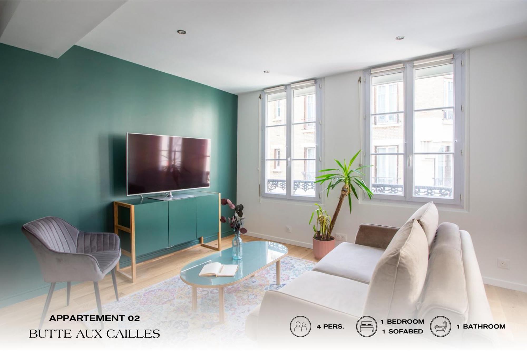Apartmán Beauquartier - Butte Aux Cailles I Paříž Exteriér fotografie