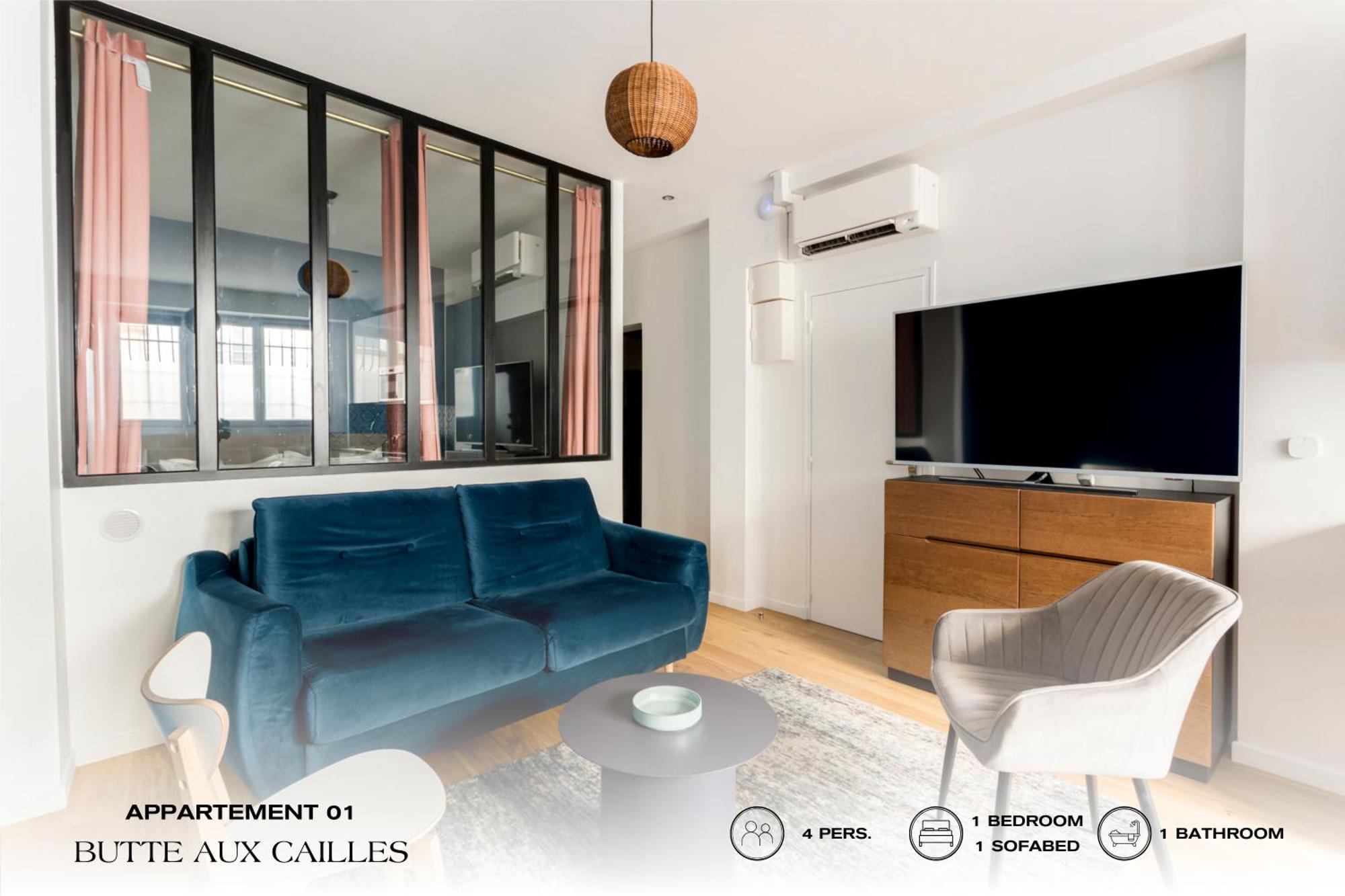 Apartmán Beauquartier - Butte Aux Cailles I Paříž Exteriér fotografie