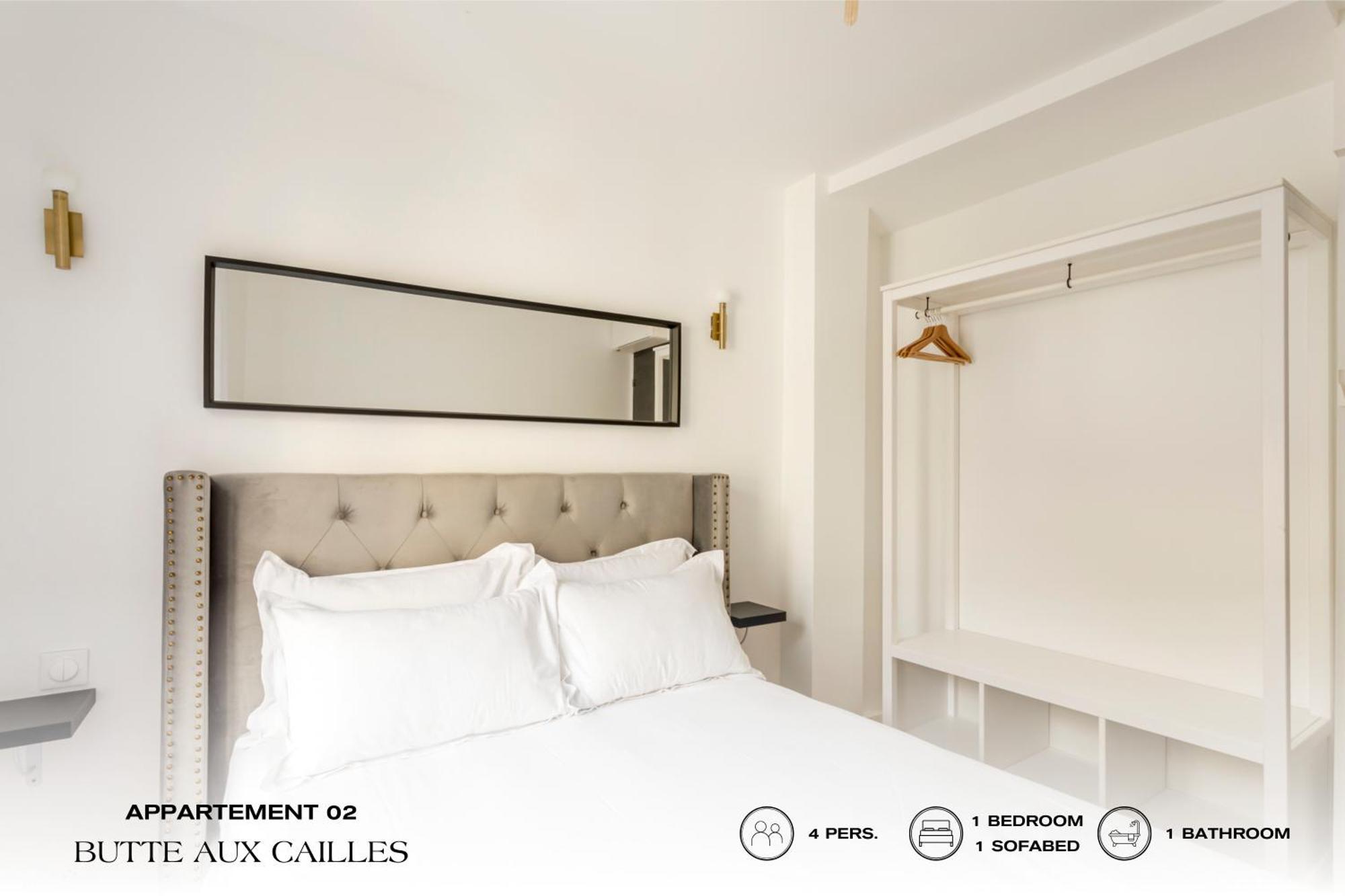 Apartmán Beauquartier - Butte Aux Cailles I Paříž Exteriér fotografie