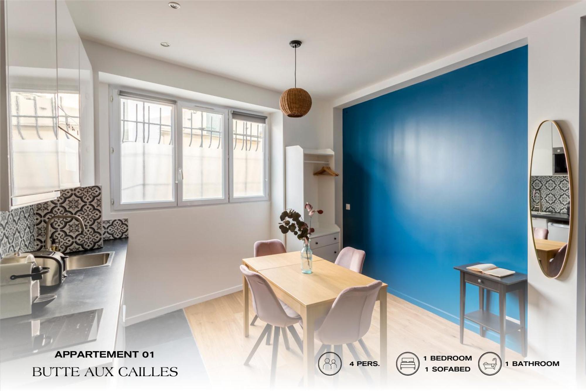 Apartmán Beauquartier - Butte Aux Cailles I Paříž Exteriér fotografie