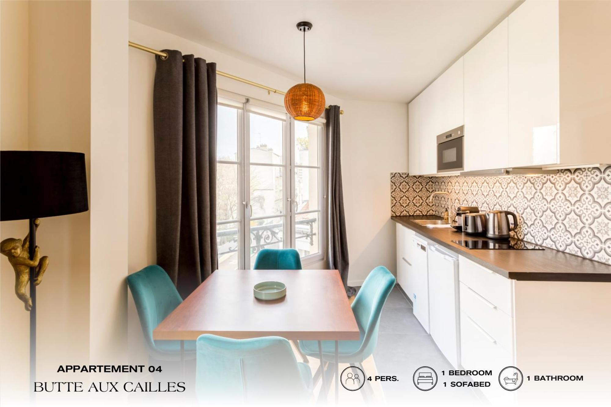 Apartmán Beauquartier - Butte Aux Cailles I Paříž Exteriér fotografie