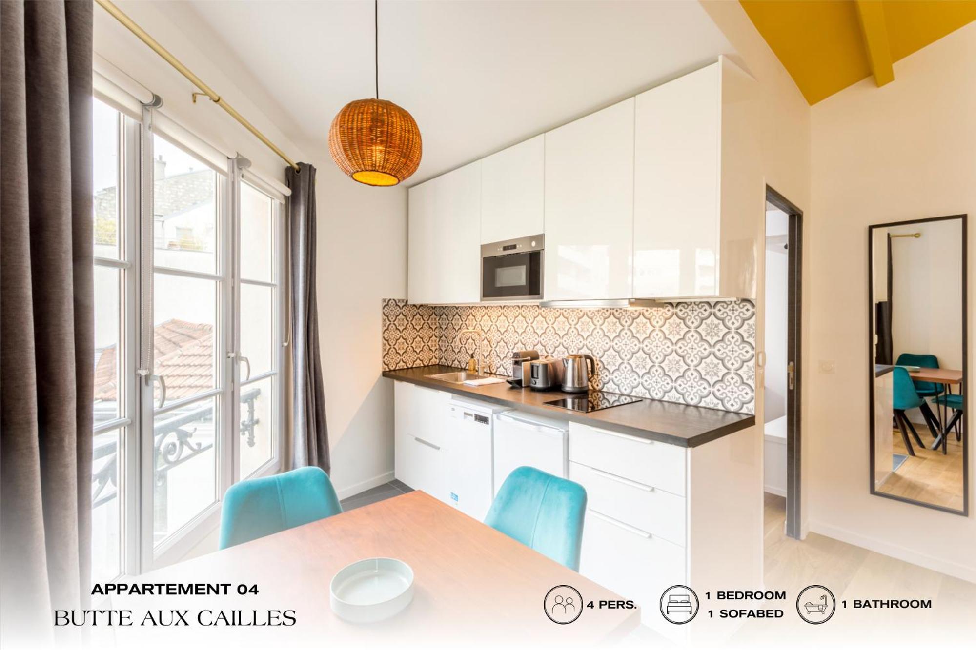 Apartmán Beauquartier - Butte Aux Cailles I Paříž Exteriér fotografie
