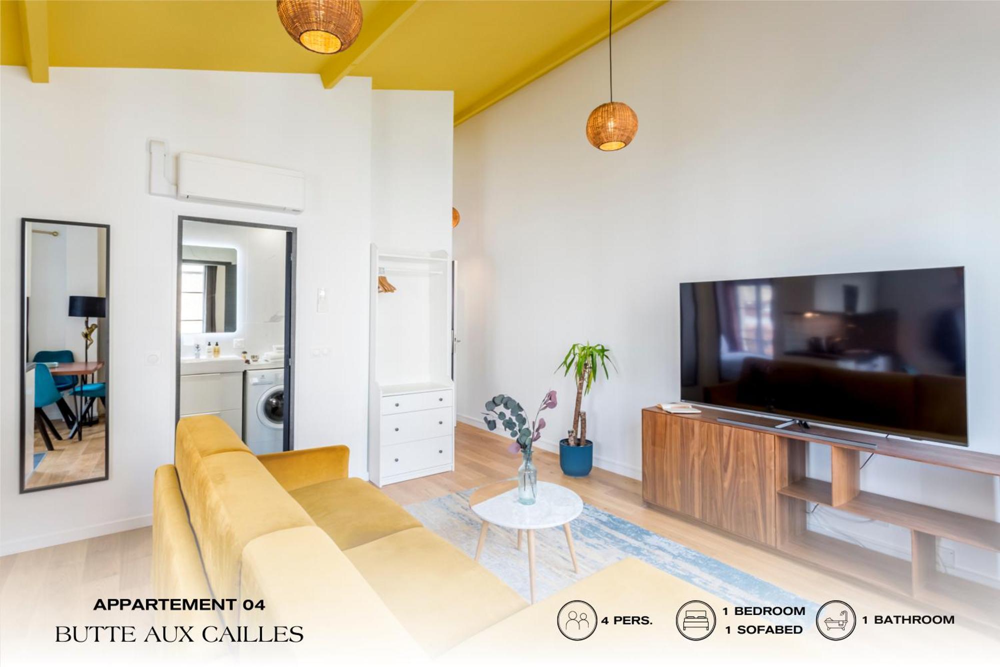 Apartmán Beauquartier - Butte Aux Cailles I Paříž Exteriér fotografie