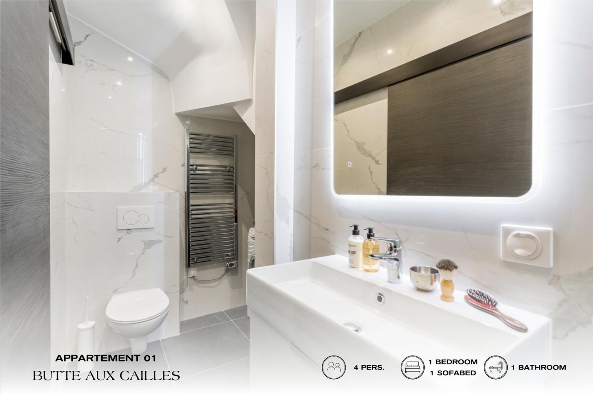 Apartmán Beauquartier - Butte Aux Cailles I Paříž Exteriér fotografie