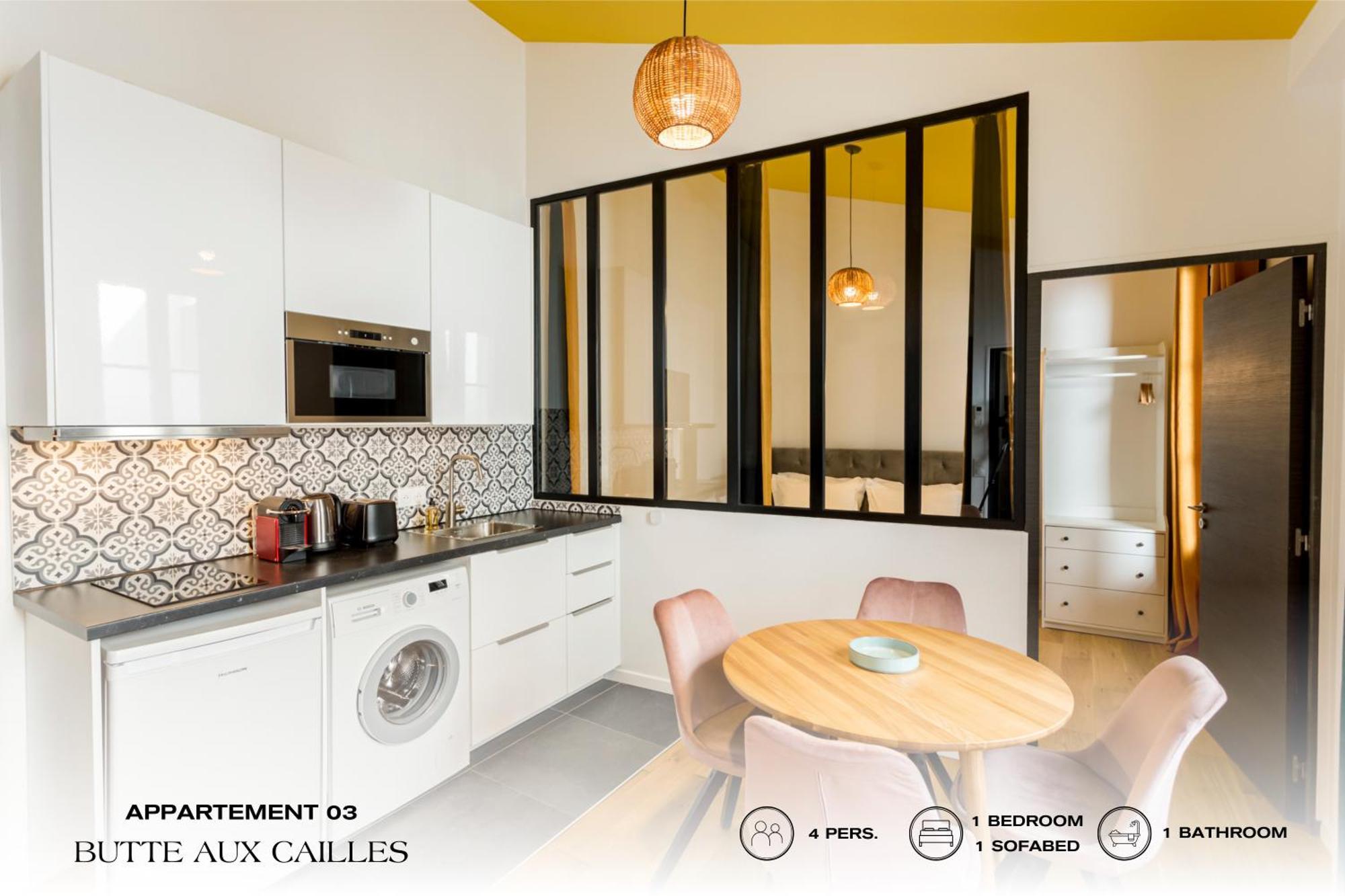 Apartmán Beauquartier - Butte Aux Cailles I Paříž Exteriér fotografie