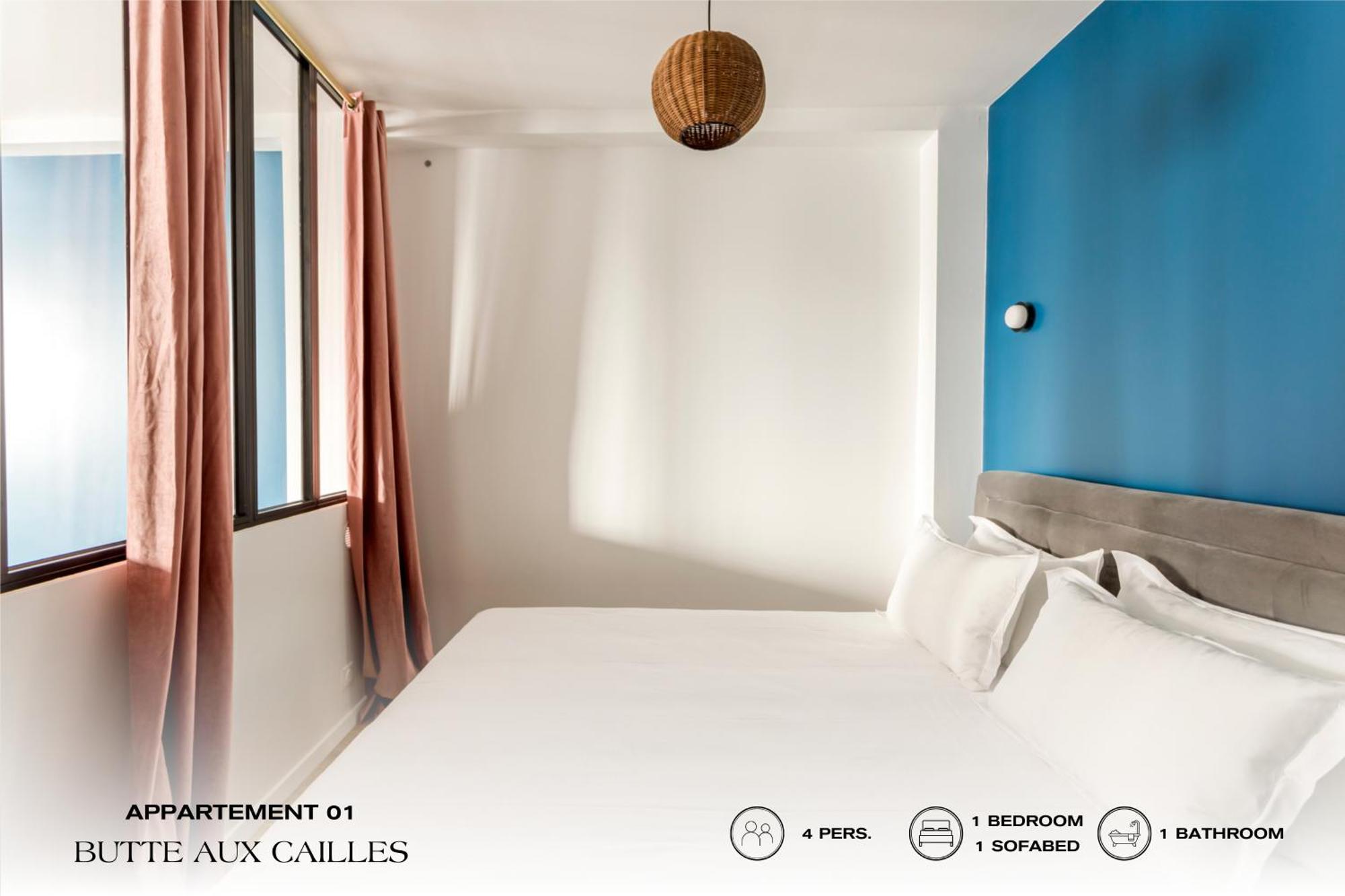 Apartmán Beauquartier - Butte Aux Cailles I Paříž Exteriér fotografie