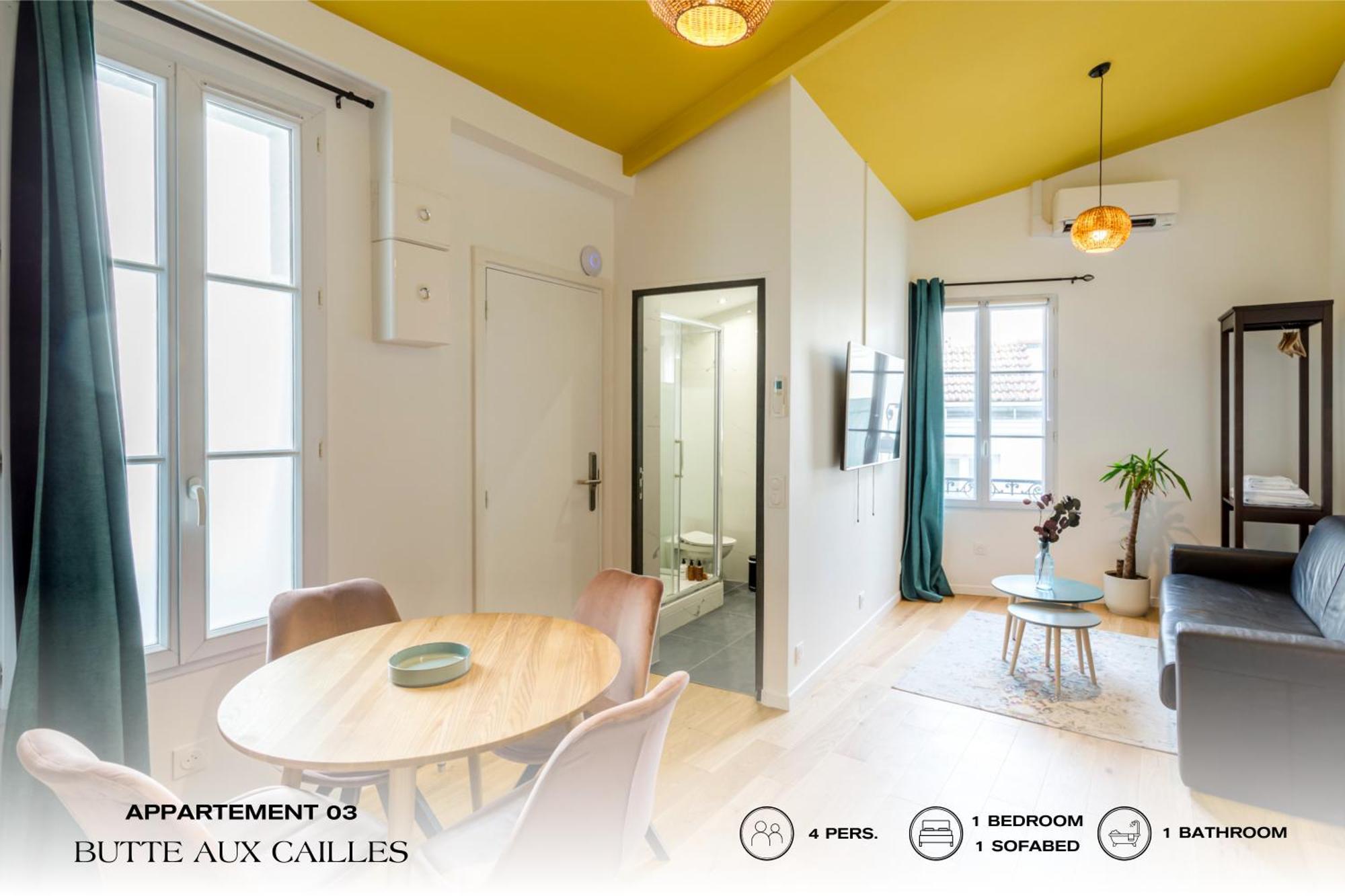 Apartmán Beauquartier - Butte Aux Cailles I Paříž Exteriér fotografie