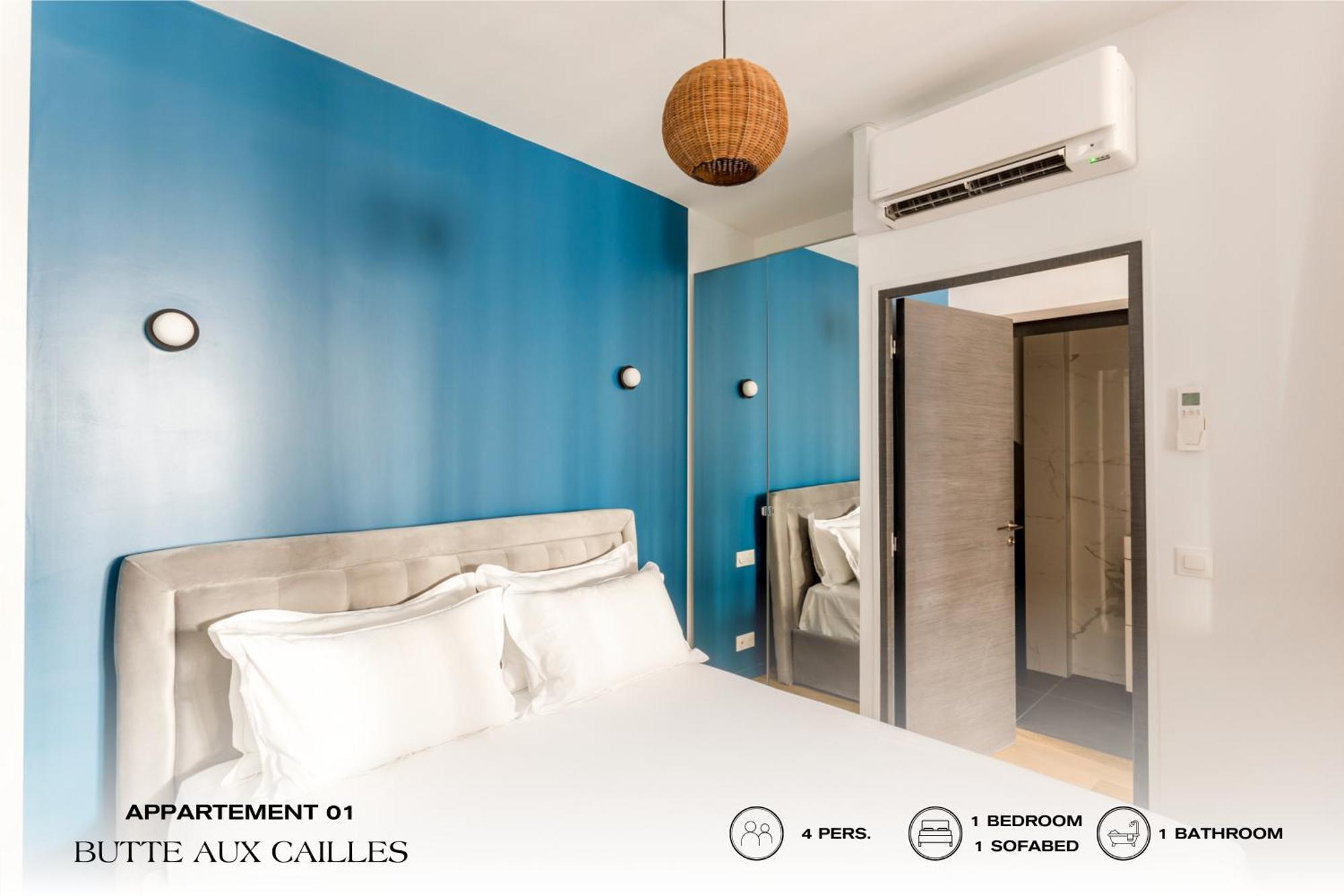 Apartmán Beauquartier - Butte Aux Cailles I Paříž Exteriér fotografie